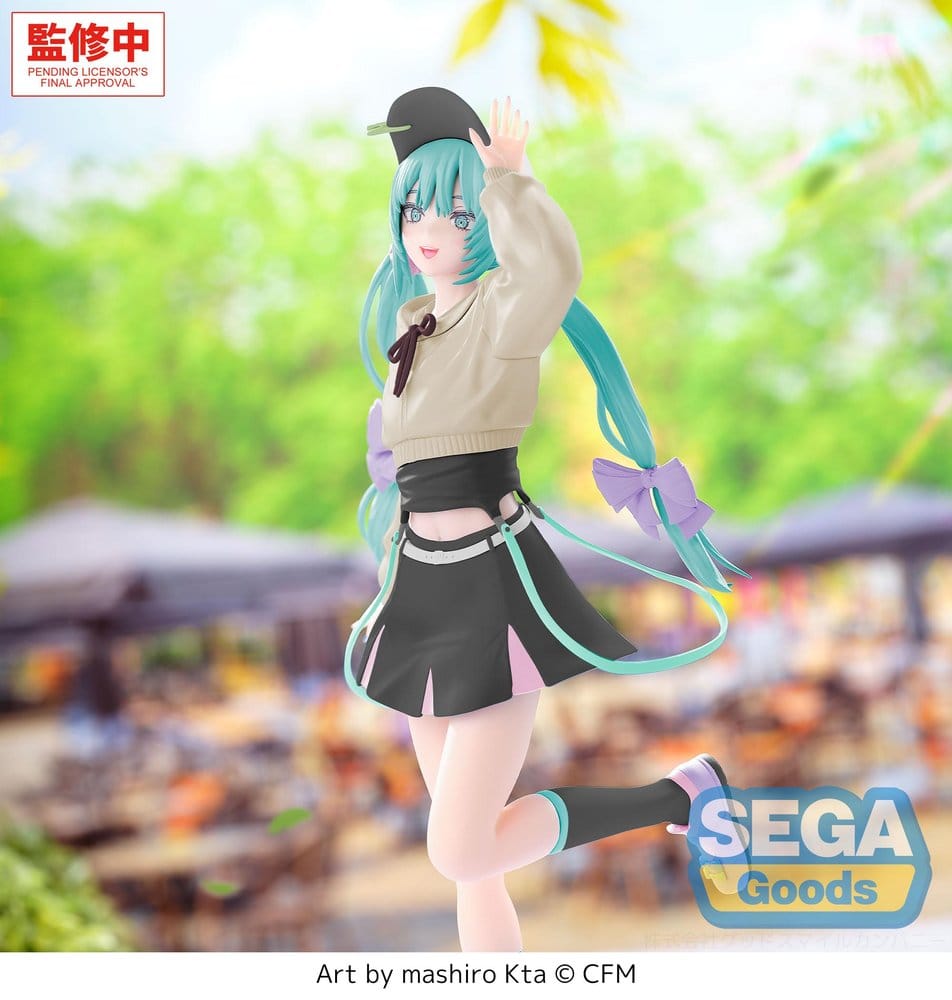 Hatsune Miku Luminasta Figura PVC Hatsune Miku Conceptual Series Vol.2 Stroll Ver. 21 cm