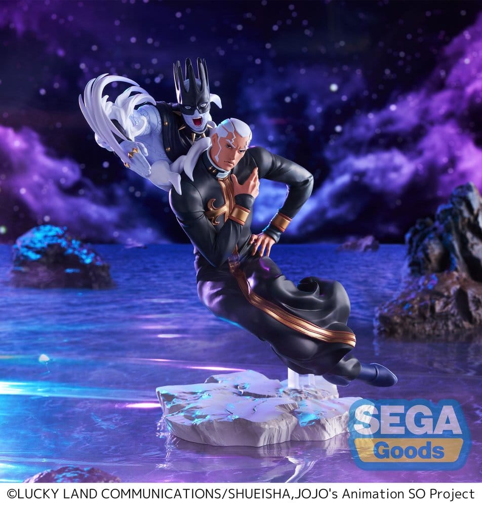 JoJo's Bizarre Adventure Stone Ocean XrossLinkMAX Figura PVC Father Pucchi 21 cm