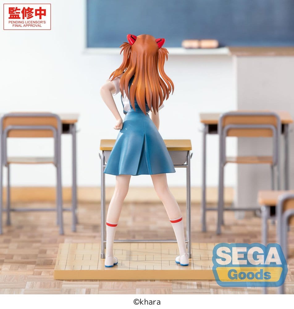 Evangelion: New Theatrical Edition XStellar Figura PVC Asuka Shikinami Langley Uniform Ver. 19 cm