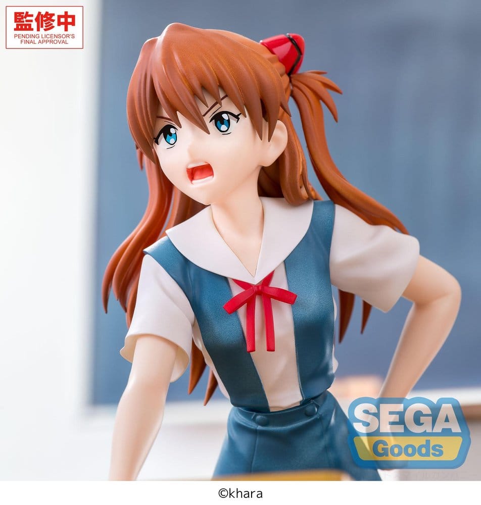 Evangelion: New Theatrical Edition XStellar Figura PVC Asuka Shikinami Langley Uniform Ver. 19 cm