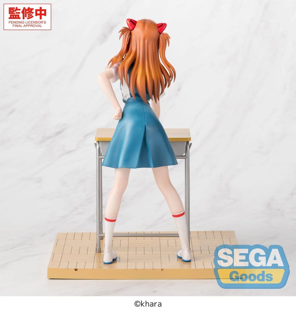 Evangelion: New Theatrical Edition XStellar Figura PVC Asuka Shikinami Langley Uniform Ver. 19 cm