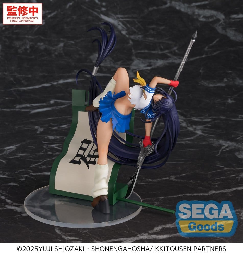 Ikki Tousen XStellar Figura PVC Unchou Kan'u 19 cm