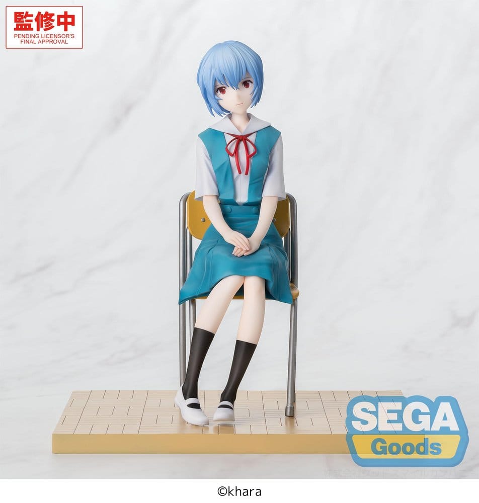 Evangelion: New Theatrical Edition XStellar Figura PVC Rei Ayanami Uniform Ver. 16 cm