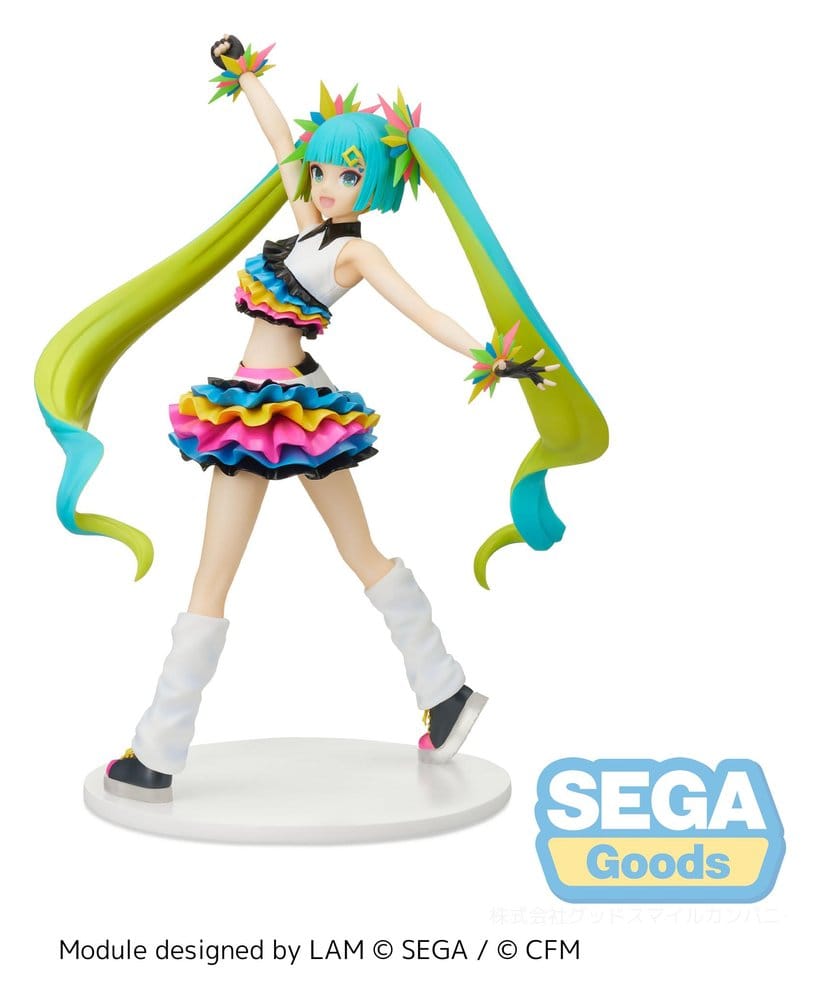 Hatsune Miku Project DIVA MEGA39's FIGURIZM Figura PVC Hatsune Miku - Catch the Wave 25 cm Frikytopia