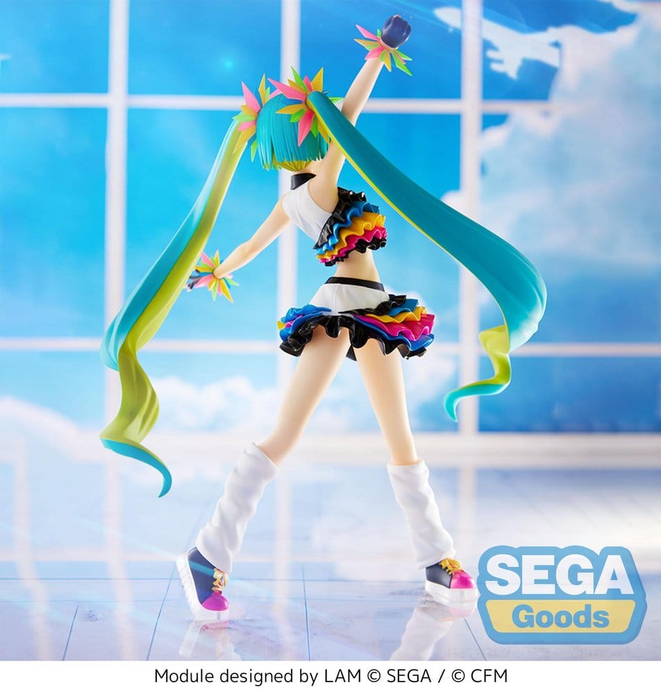 Hatsune Miku Project DIVA MEGA39's FIGURIZM Figura PVC Hatsune Miku - Catch the Wave 25 cm