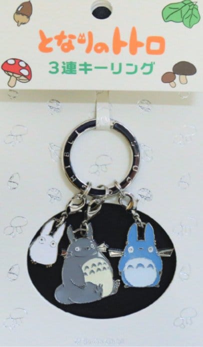 Mi vecino Totoro Llavero metálico Big, Middle & Small Totoro