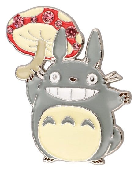 Mi vecino Totoro Broche de metal Totoro Mushroom Frikytopia