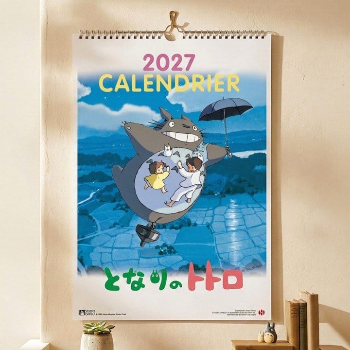 Mi vecino Totoro Calendario 2027 *Edición Francesa* Frikytopia