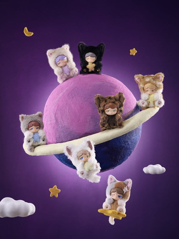 Planet Cat Wishing Star Series Figuras Mini Cajas Sorpresas Expositor 11 cm (6)