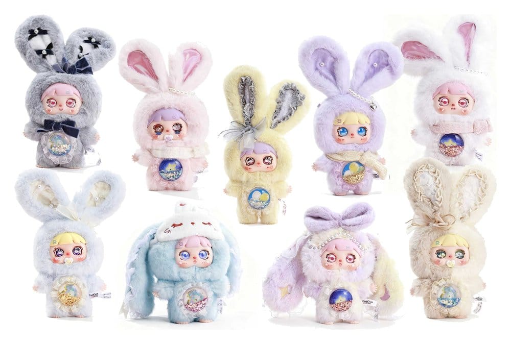 Original Character Figuras Mini Pack de 6 Meya &amp; Mocici Candy Heart Rabbit Blind Box&nbsp;