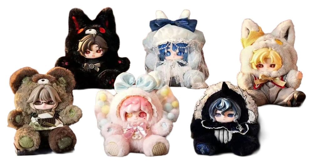ANTOO Wonderland Pack de 6 Figuras Mini Furry 20 cm Blind Box Frikytopia