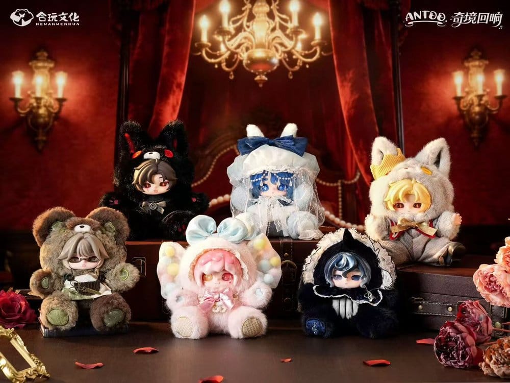 ANTOO Wonderland Pack de 6 Figuras Mini Furry 20 cm Blind Box