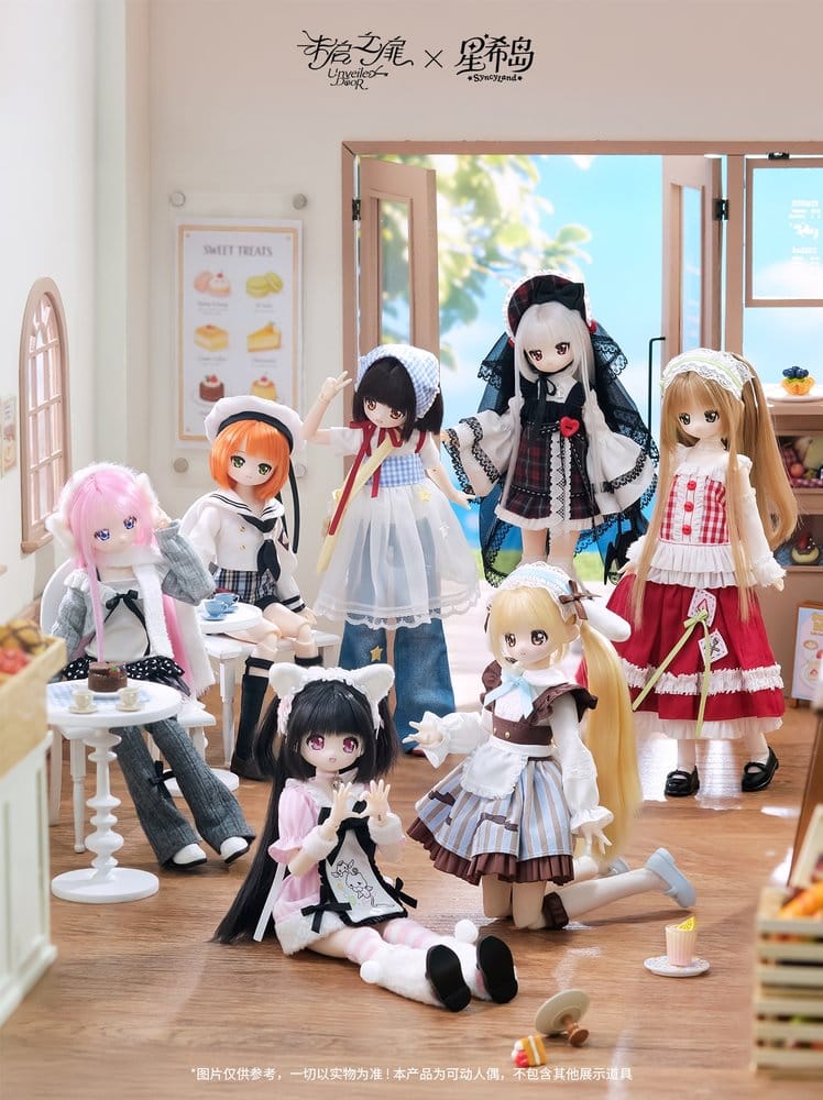 SyncyLand Pack de 6 Figuras OOTD Series 23 cm Blind Box