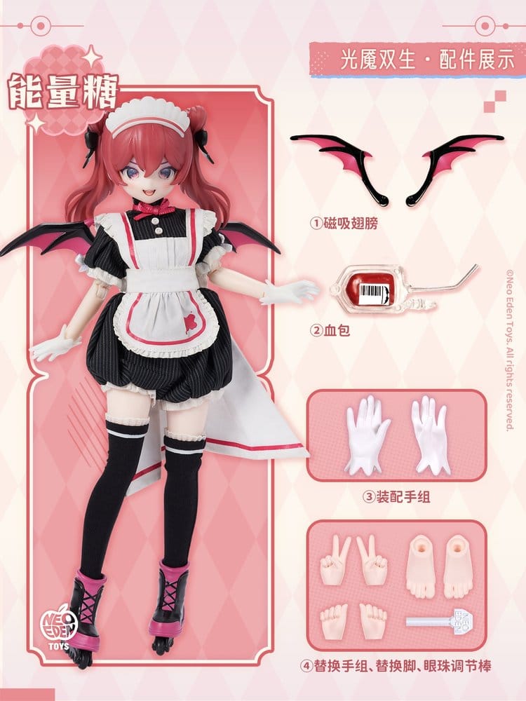 Original Character Surtido Figure Unveiled Door Key Spirit Series BJD Doll Blind Box 22 cm Surtido (6)
