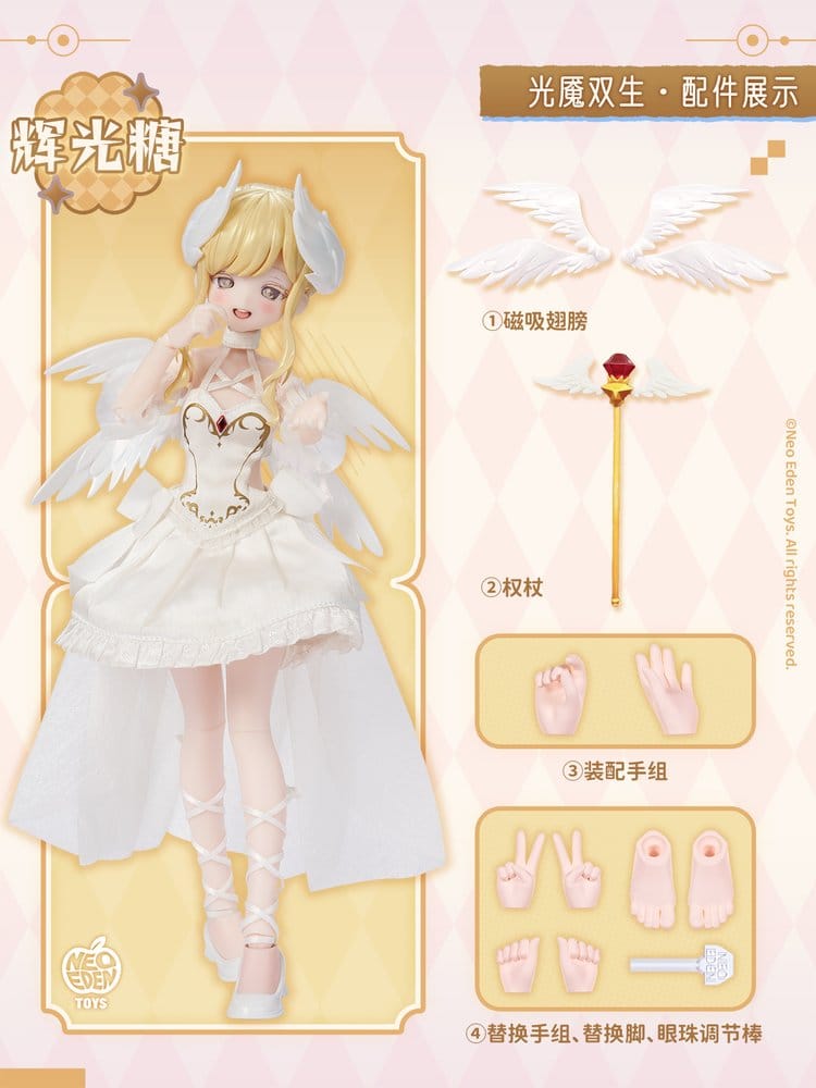 Original Character Surtido Figure Unveiled Door Key Spirit Series BJD Doll Blind Box 22 cm Surtido (6)