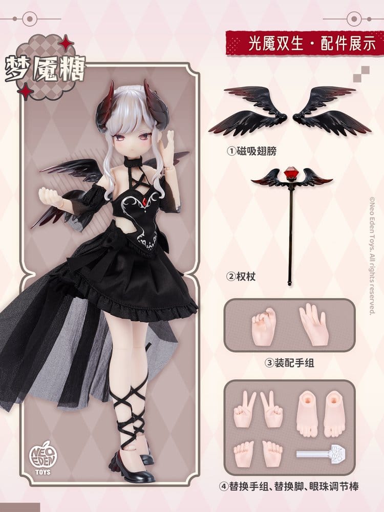Original Character Surtido Figure Unveiled Door Key Spirit Series BJD Doll Blind Box 22 cm Surtido (6)