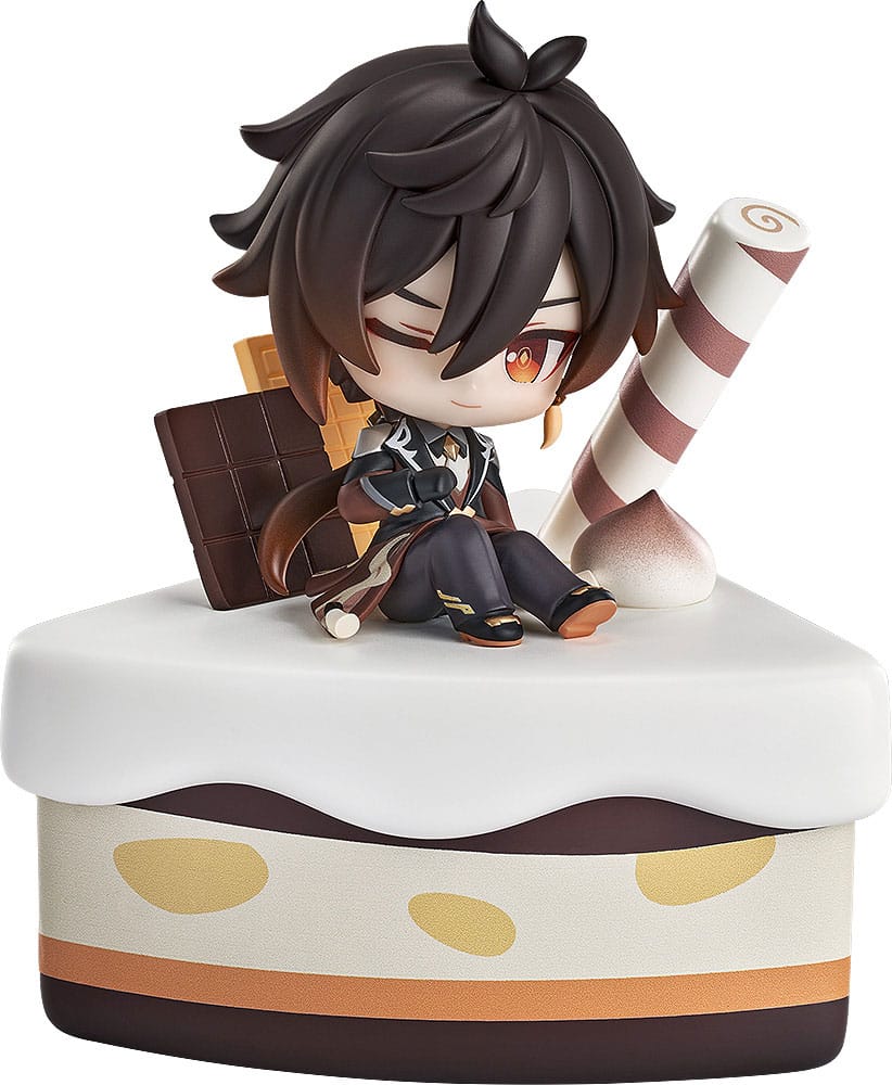 Genshin Impact Figura Wondrous Travels Series Zhongli Chibi 12 cm