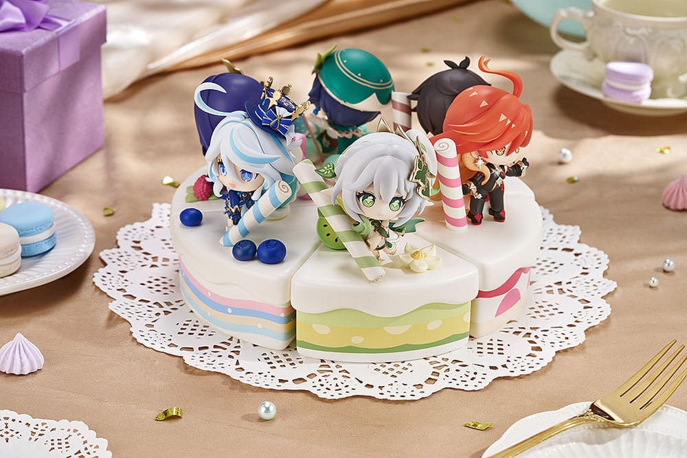 Genshin Impact Figura Wondrous Travels Series Zhongli Chibi 12 cm