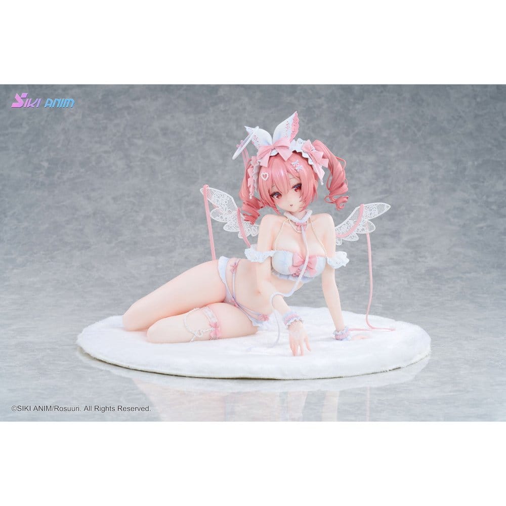 Original Character Figura PVC 1/4 White Rabbit Rosu Angel Ver. Illustrated by Rosuuri 23 cm