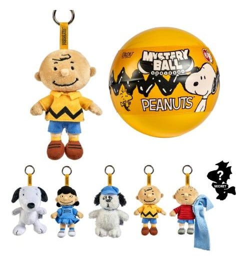 Peanuts Llaveros Peluche cápsulas Display (5)