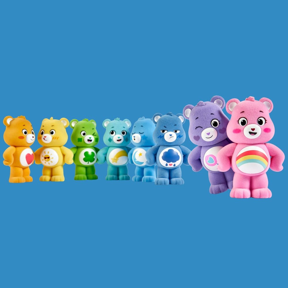 Care Bears Figuras Flocked Unlock the Magic 8 cm Cajas Sorpresa Expositor (8)