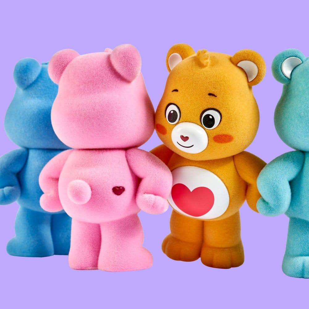 Care Bears Figuras Flocked Unlock the Magic 8 cm Cajas Sorpresa Expositor (8)
