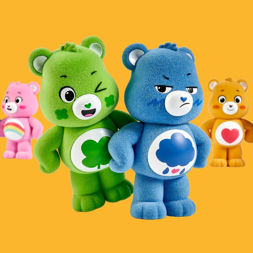 Care Bears Figuras Flocked Unlock the Magic 8 cm Cajas Sorpresa Expositor (8)