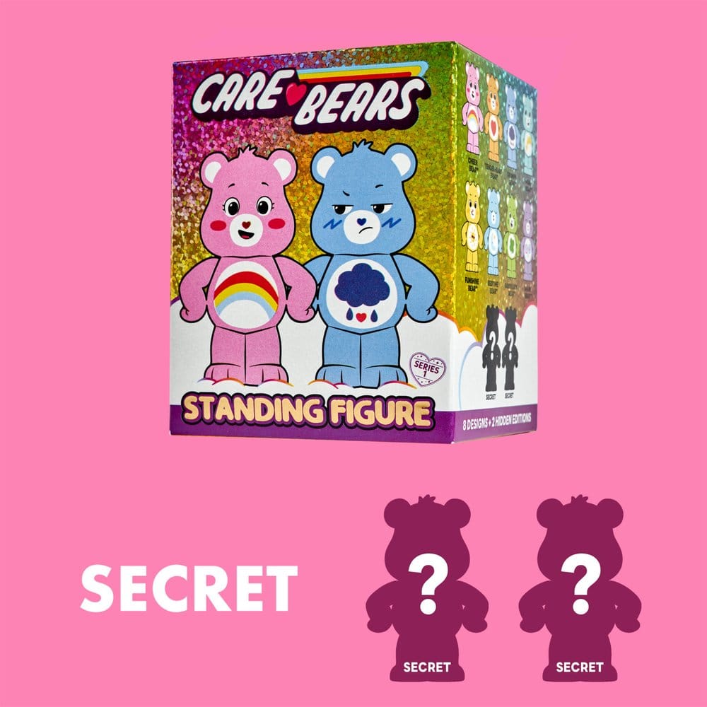 Care Bears Figuras Flocked Unlock the Magic 8 cm Cajas Sorpresa Expositor (8)