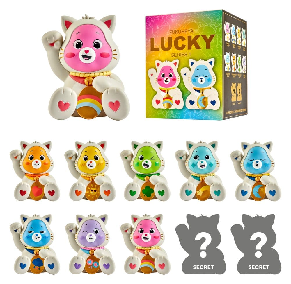 Care Bears Figuras Fukuheya 8 cm Cajas Sorpresa Expositor (8) Frikytopia