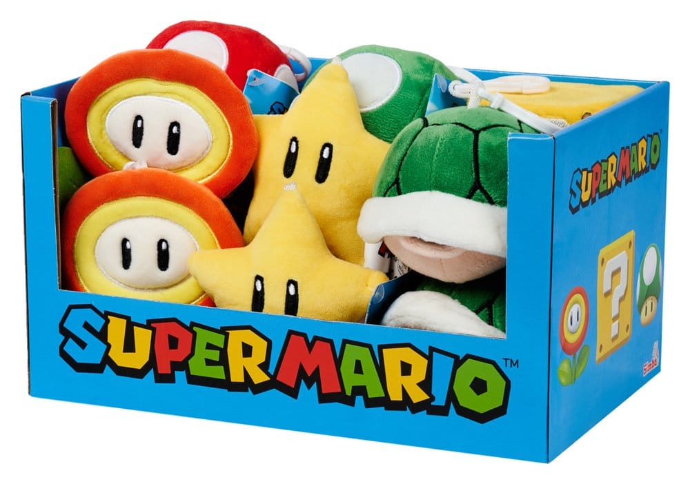 Super Mario Llaveros Expositor (12) Frikytopia