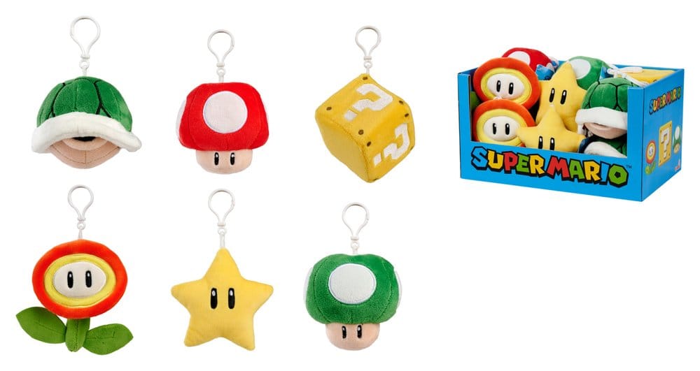 Super Mario Llaveros Expositor (12)
