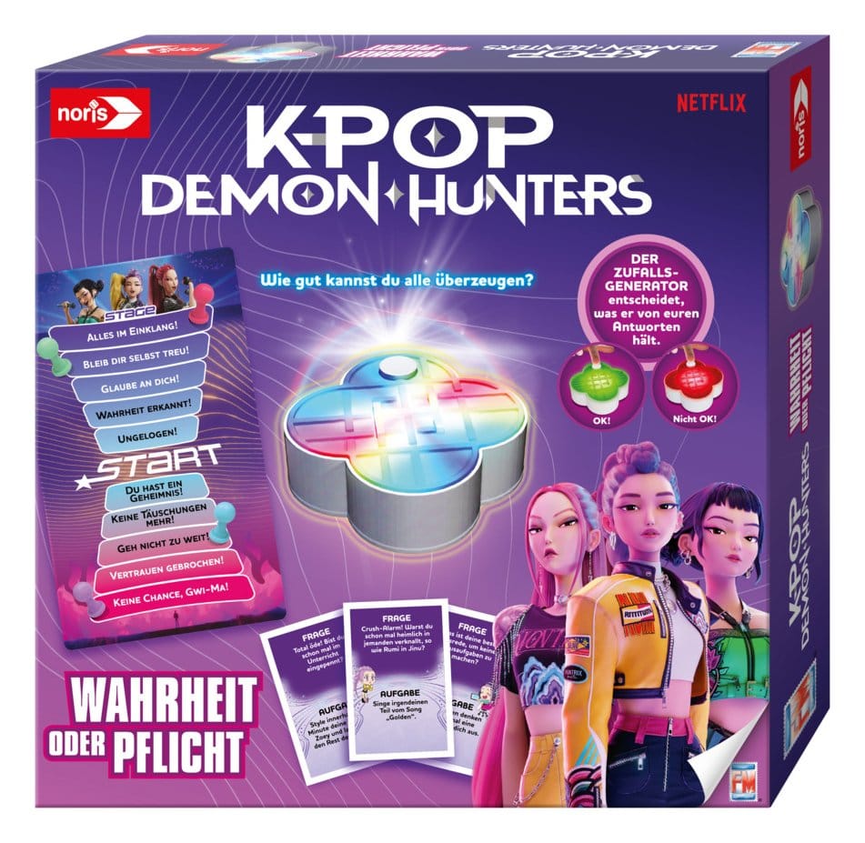 K-POP Demon Hunters Juego de mesa *Edición Alemán*