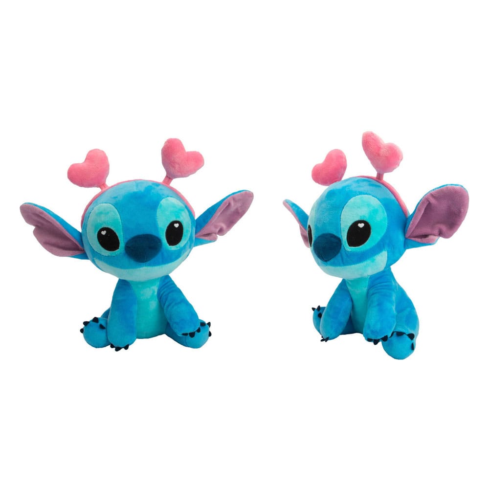 Peluche Stitch Corazones Disney 25cm