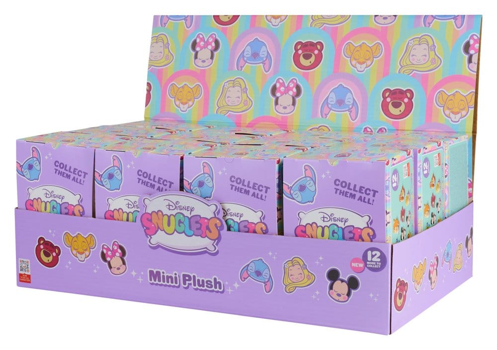 Disney Snuglets Figuras de Peluche Blind Box Surtido (12) Frikytopia