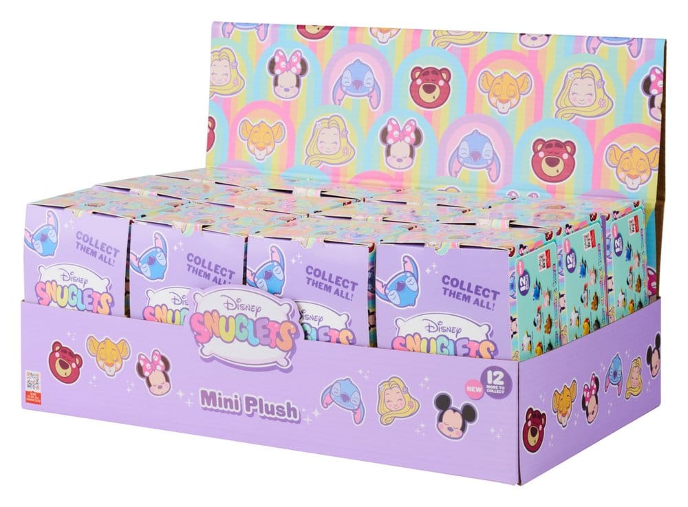 Disney Snuglets Peluche Wave 2 Blindbox Expositor (12)