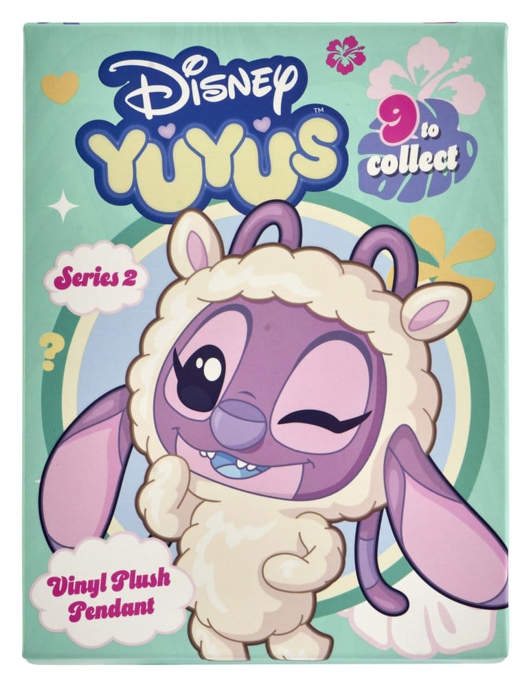 Disney YuYus Llaveros de peluche Wave 2 Stitch & Angel 13 cm Blindbox Display (8)