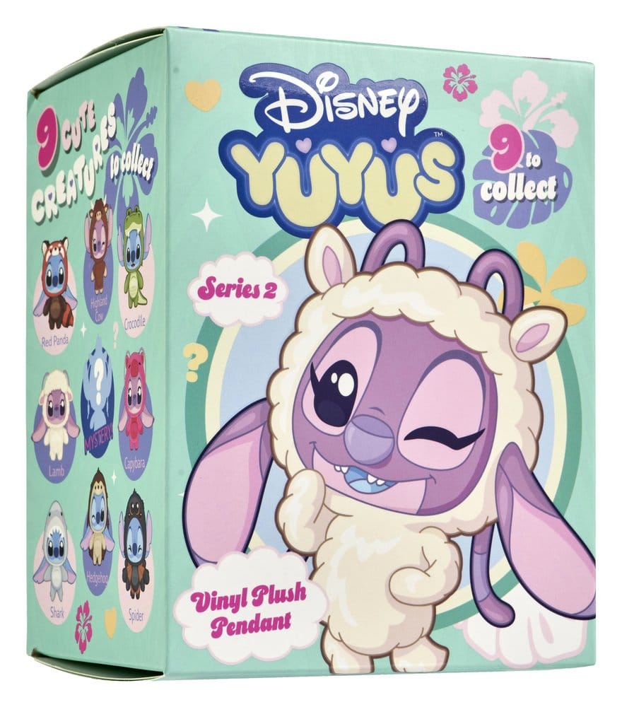 Disney YuYus Llaveros de peluche Wave 2 Stitch & Angel 13 cm Blindbox Display (8)