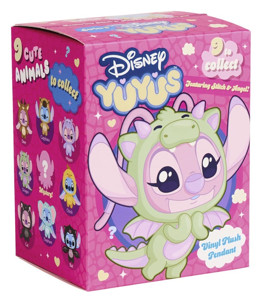 Disney YUYUS Peluche Stitch & Angel Blindbox Display (8)
