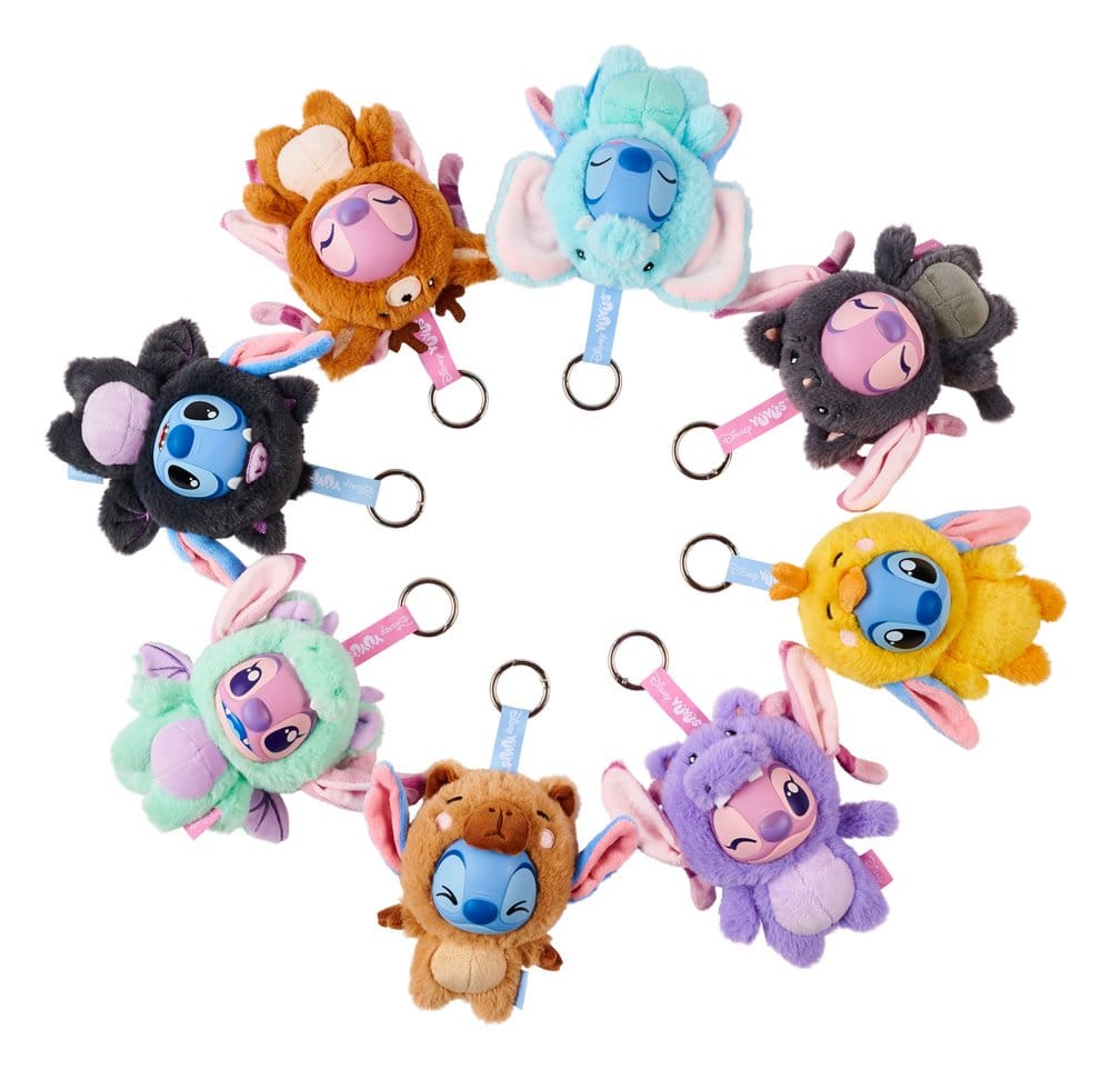 Disney YUYUS Peluche Stitch & Angel Blindbox Display (8)