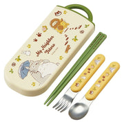 Mi vecino Totoro Palillos Cuchara Tenedor Set Totoro & Catbus