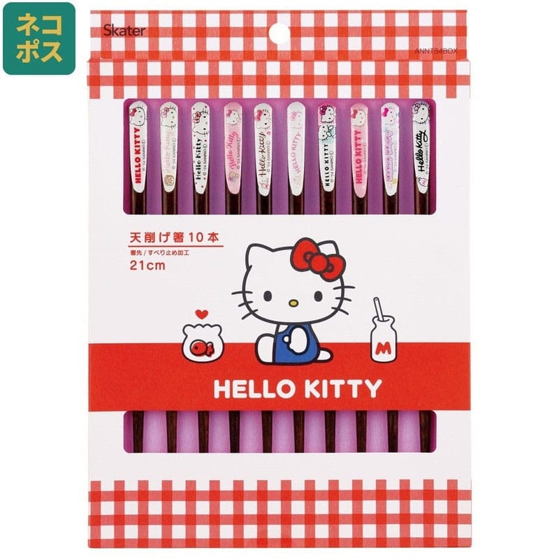 Sanrio Pck de 10 Palillos Hello Kitty Frikytopia