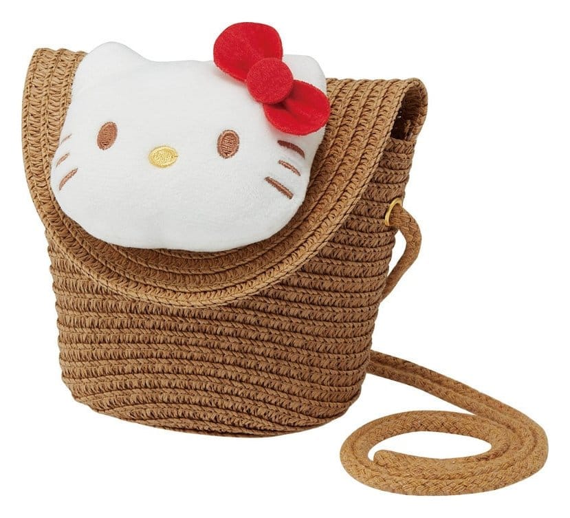 Sanrio Bolso de Hombro Hello Kitty Straw Frikytopia
