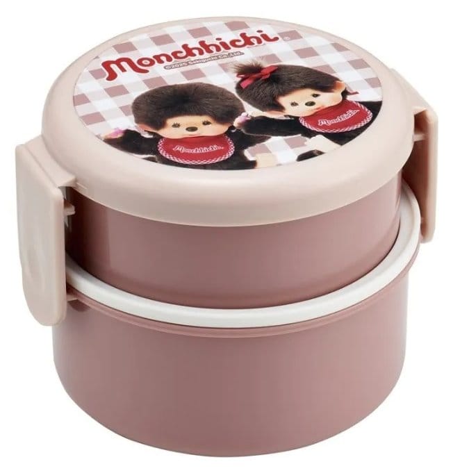 Monchhichi Fiambrera redonda de dos capas