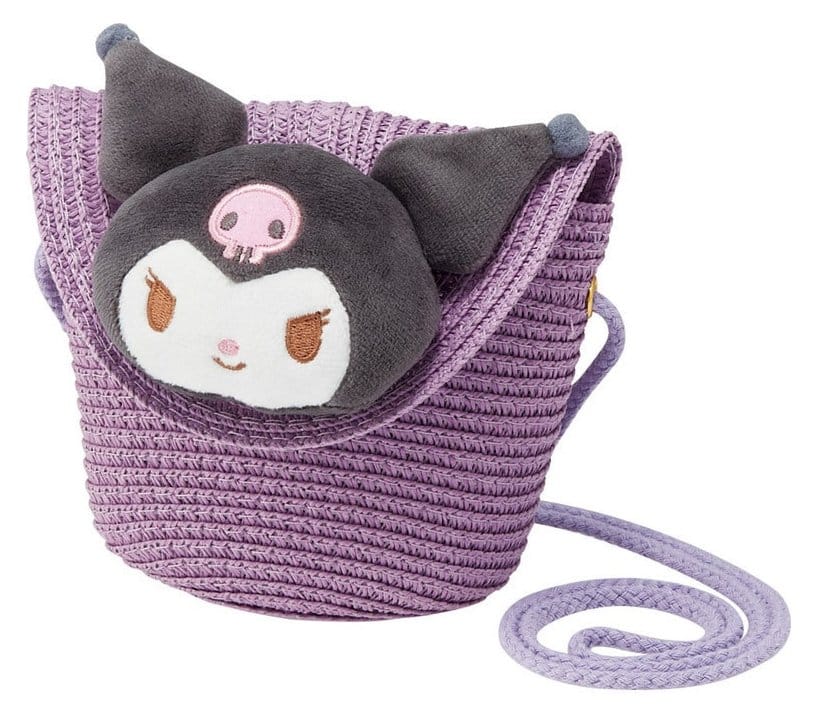 Sanrio Bolso de Hombro Kuromi Straw