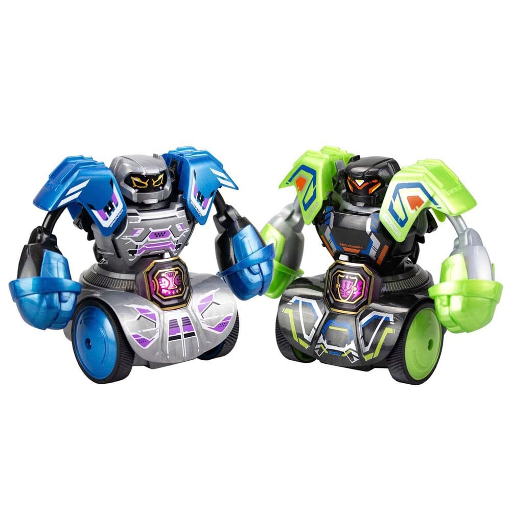 Silverlit Robo Kombat Tornado Robot teledirigido 2er- Set  Verde/Azul