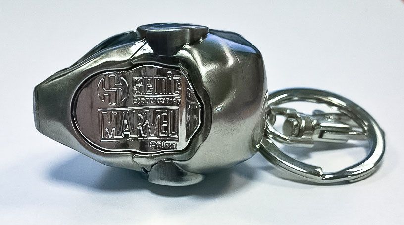 Marvel Comics Llavero metálico Iron Man Helmet Mark II