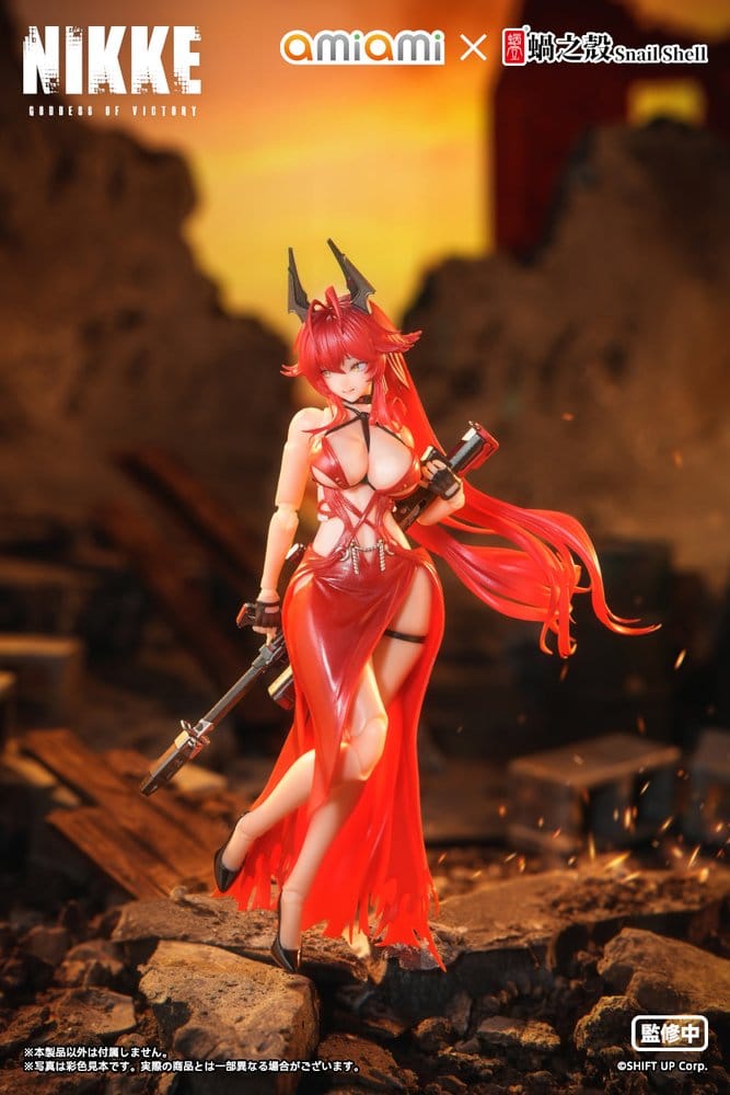Goddess of Victory: Nikke Figura 1/12 Red Hood Nonsense Red 16 cm