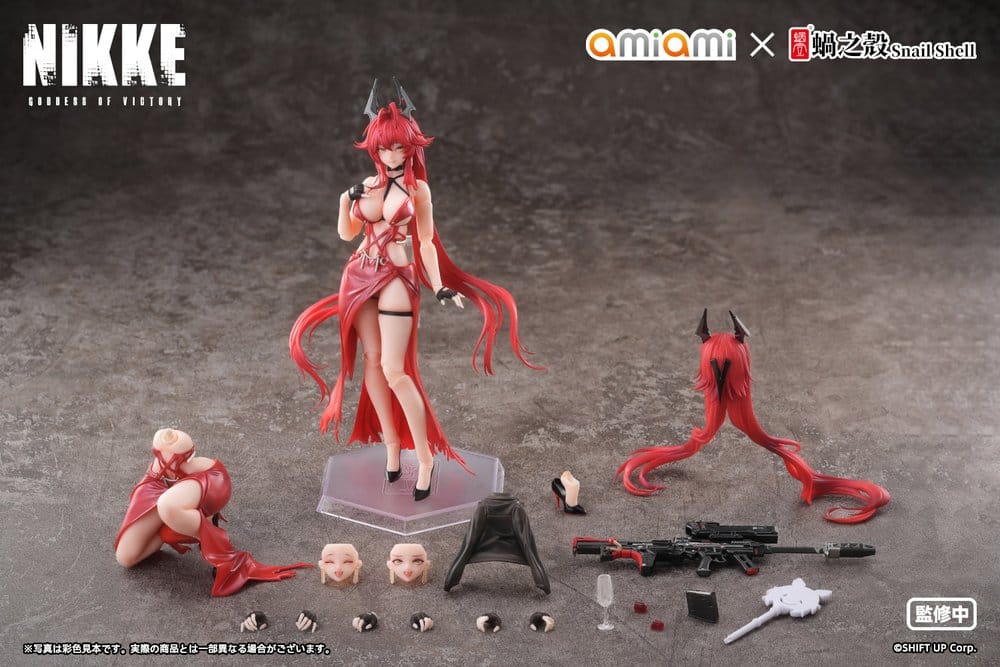 Goddess of Victory: Nikke Figura 1/12 Red Hood Nonsense Red 16 cm