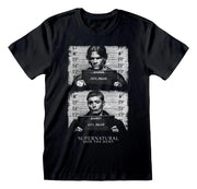 Supernatural Camiseta Line Up Black Talla XL