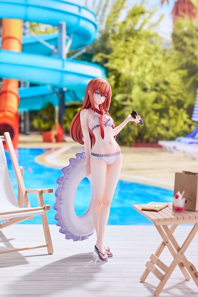 Steins Gate Estatua PVC 1/7 Kurisu Makise: Swimsuit Ver. 24 cm